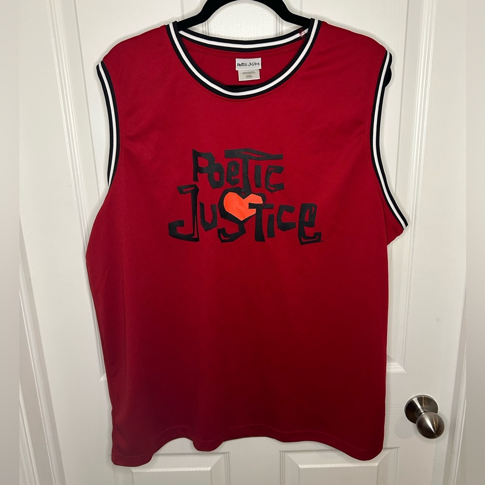 2Pac Tupac Poetic Justice Basketball Jersey NWOT Size XL Extra Large